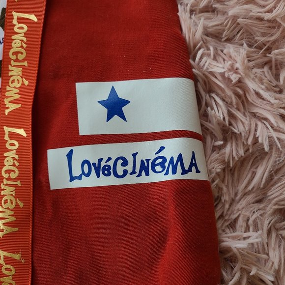 NWT Ledin Assymetrical Red A-line Mini Skirt Love Cinema Ribbon - Picture 4 of 14